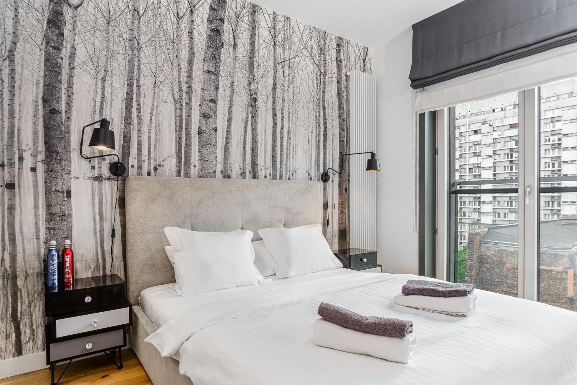Cozy Family Apartments With Balcony Near Zlote Tarasy Warszawa Eksteriør billede