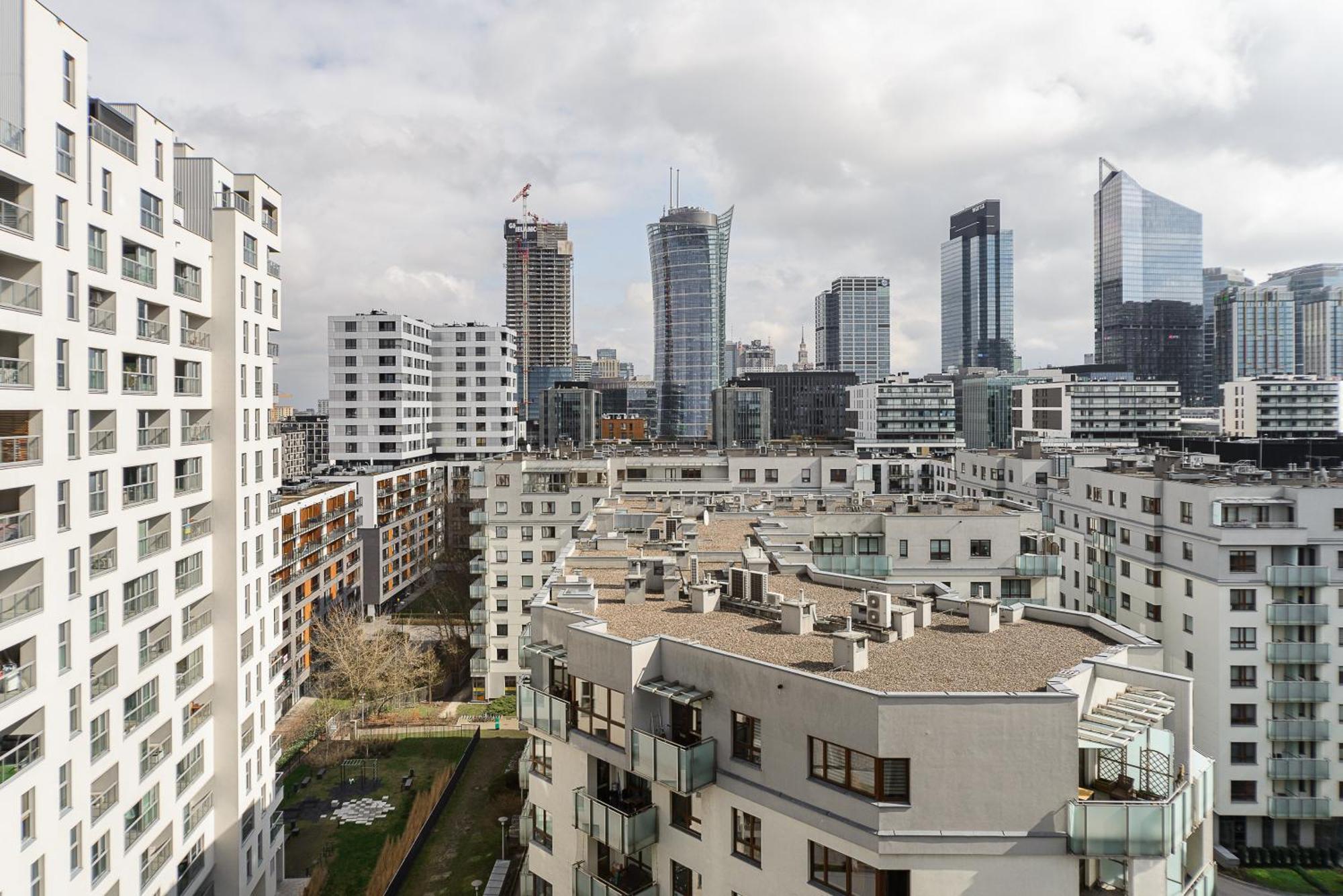 Cozy Family Apartments With Balcony Near Zlote Tarasy Warszawa Eksteriør billede